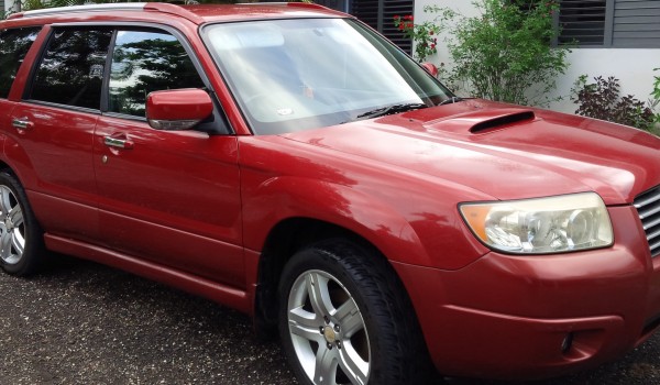 2006 Subaru Forester 2.0L XT Red for Sale In Jamaica