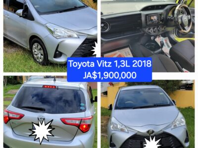 2018 grey Toyota vitz